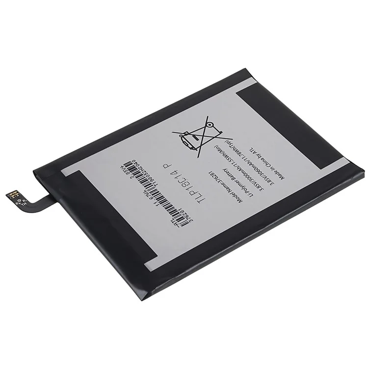 For Wiko View Max 3.85V 3000mAh Li-Polymer Battery Replacement Part (Encode: 376281) (without Logo)