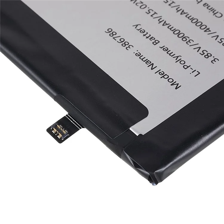 For Wiko View3 Pro / Y80 / Y51 3.85V 3900mAh Li-Polymer Battery Replacement Part (Encode: 386786) (without Logo)