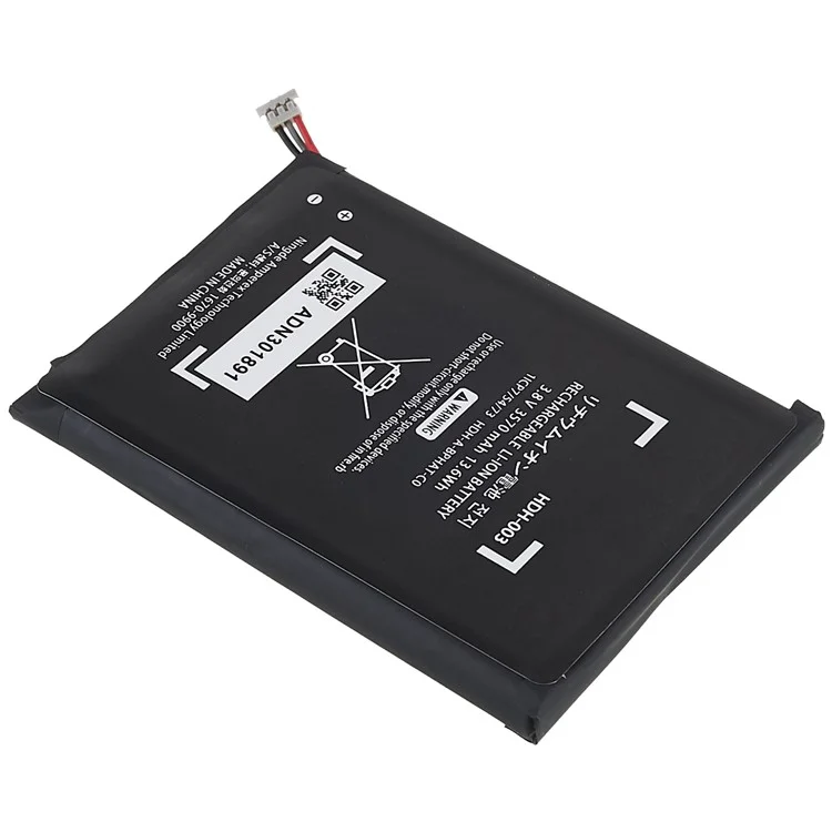 For Nintendo Switch Lite HDH-001 HDH-002 3.80V 3570mAh Li-ion Battery Replacement Part (Encode: HDH-003) (without Logo)