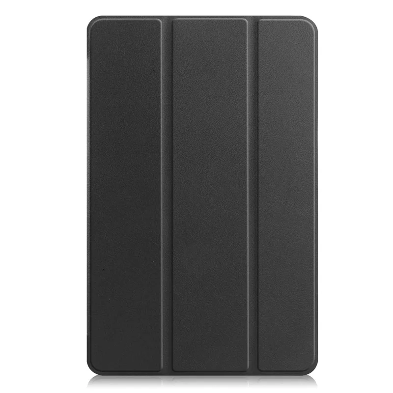 Shockproof Case for Oppo Pad Air PU Leather+PC Protective Case Auto Wake / Sleep Tablet Cover with Trifold Stand - Black