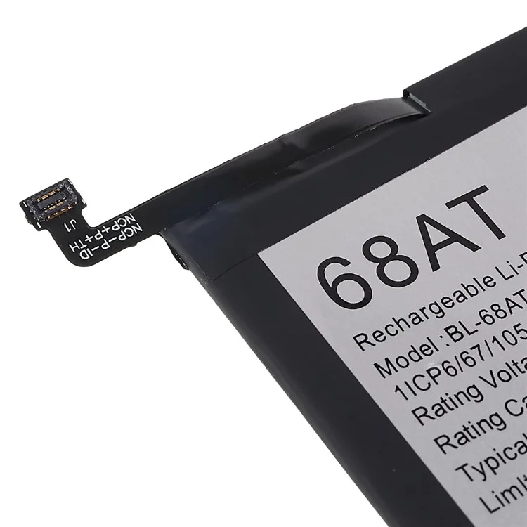 Para Tecno Pova 2 4G 3.87V 6850mAh Li-Polymer Battery (Encode: BL-68AT) (sem Logotipo)