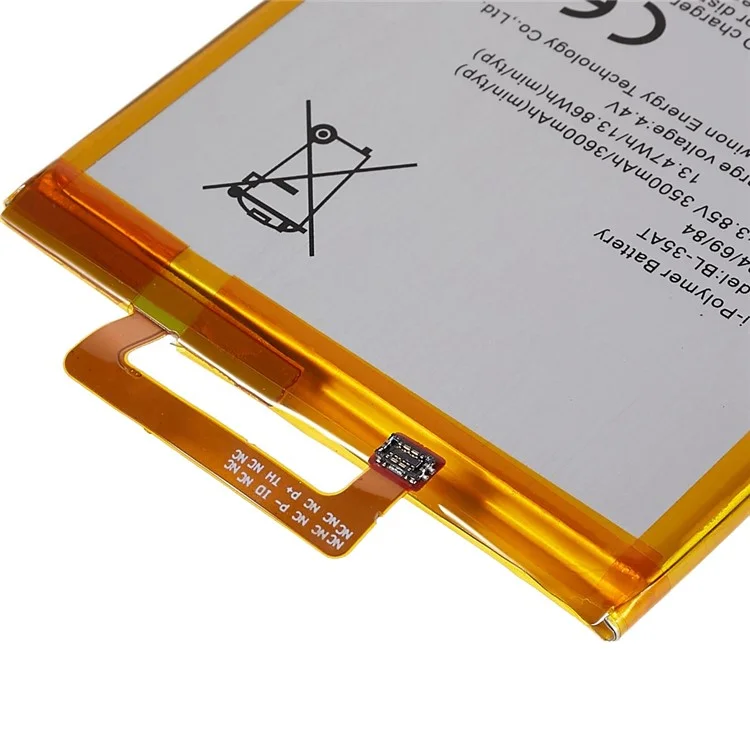 Für Tecno Phantom 8 3.85 v 3500mah Li-Polymer Batterieersatz Teil (Encode: BL-35AT) (ohne Logo)