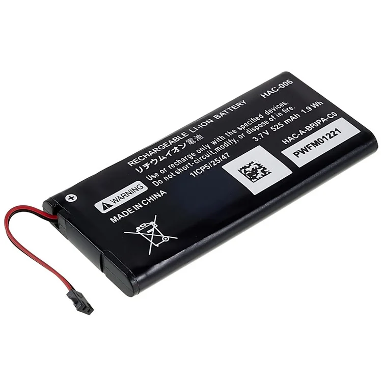 For Nintendo Switch 3.70V 525mAh Li-ion Battery Replacement Part (Encode: HAC-006) (without Logo)