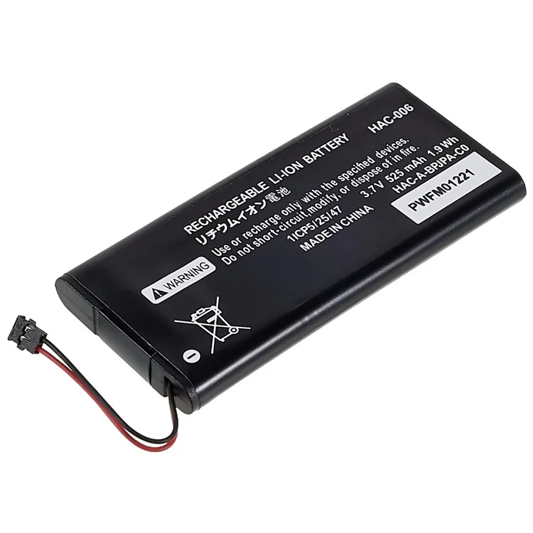 For Nintendo Switch 3.70V 525mAh Li-ion Battery Replacement Part (Encode: HAC-006) (without Logo)