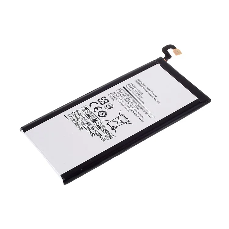 Per Samsung Galaxy S6 3.85V 2550mah Li-ion Polymer Sostituzione Della Batteria (encode: EB-BG920ABE) (senza Logo)