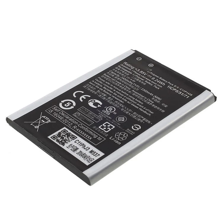 Para Asus Zenfone 2 Laser Ze550kl 5,5 Polegadas 3,85v 2300mAh Faça de Substituição da Bateria de Íons de Lítio (codificação: C11p1428) (sem Logotipo)