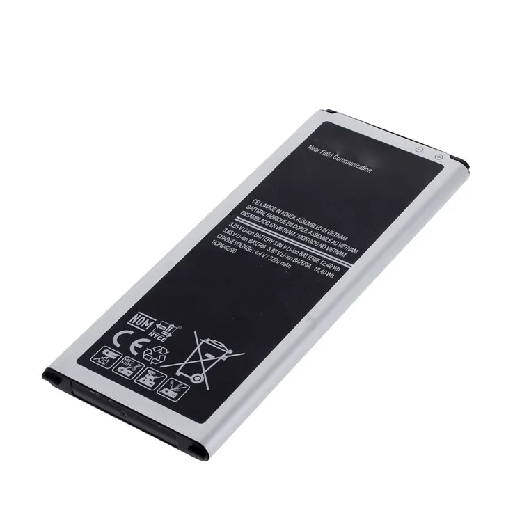 Para o Samsung Galaxy Note 4 3.85V 3220mah Bateria de Íon de Lítio Recarregável (Encode: EB-BN910BBE) (sem Logotipo)