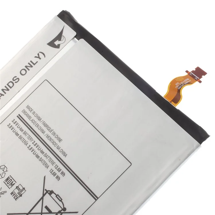 For Samsung Galaxy Tab 3 Lite 7.0 3G 3.80V 3600mAh Rechargeable Li-ion Battery (Encode: EB-BT111ABU) (without Logo)