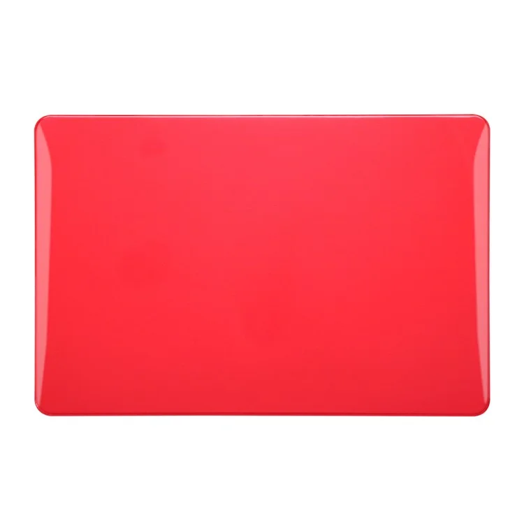 For MacBook Air 13 inch (2025) / (2024) A3113 M3 / (2022) A2681 Hard PC Laptop Case Anti-Scratch Notebook Sleeve Protective Cover - Red