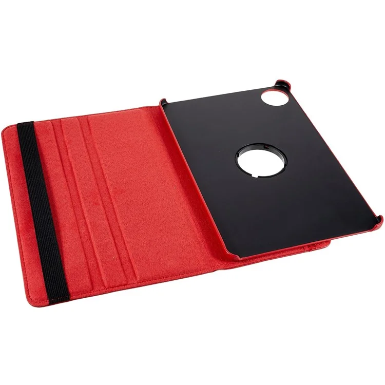 Per Huawei Matepad 11 (2021) Custodia in Pelle Anti-scratch Custodia a 360 Gradi Guscio di Protezione Anti-astina Rotante Con Supporto - Rosso