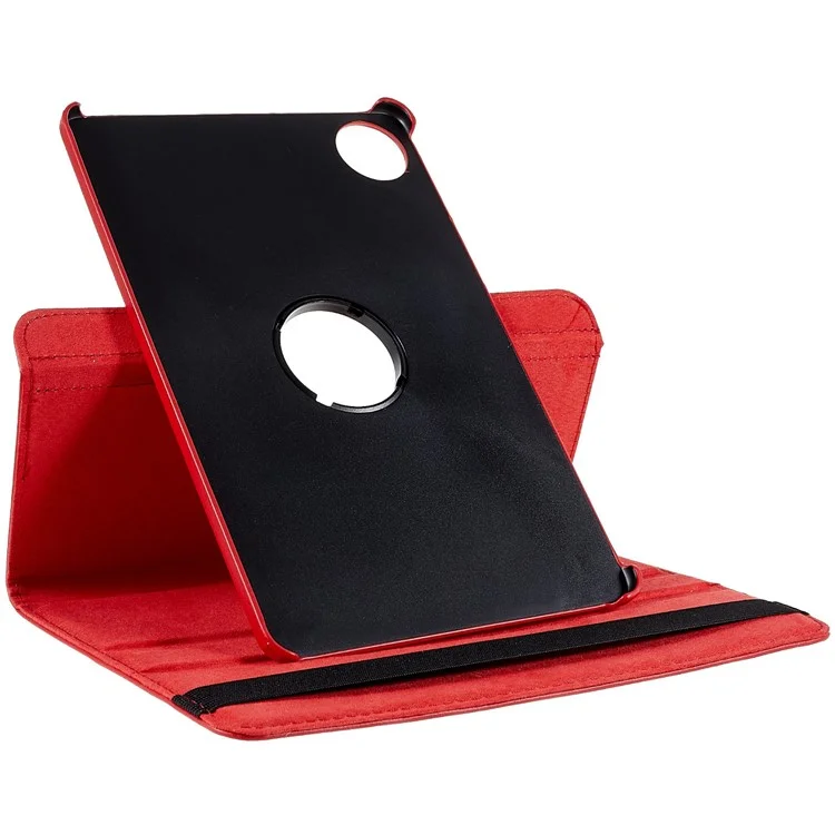 Per Huawei Matepad 11 (2021) Custodia in Pelle Anti-scratch Custodia a 360 Gradi Guscio di Protezione Anti-astina Rotante Con Supporto - Rosso