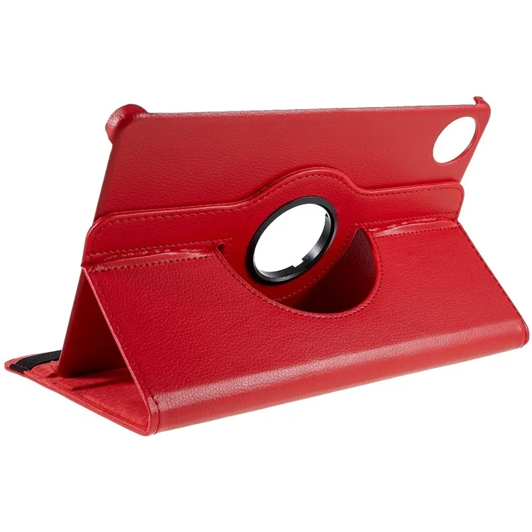 Per Huawei Matepad 11 (2021) Custodia in Pelle Anti-scratch Custodia a 360 Gradi Guscio di Protezione Anti-astina Rotante Con Supporto - Rosso