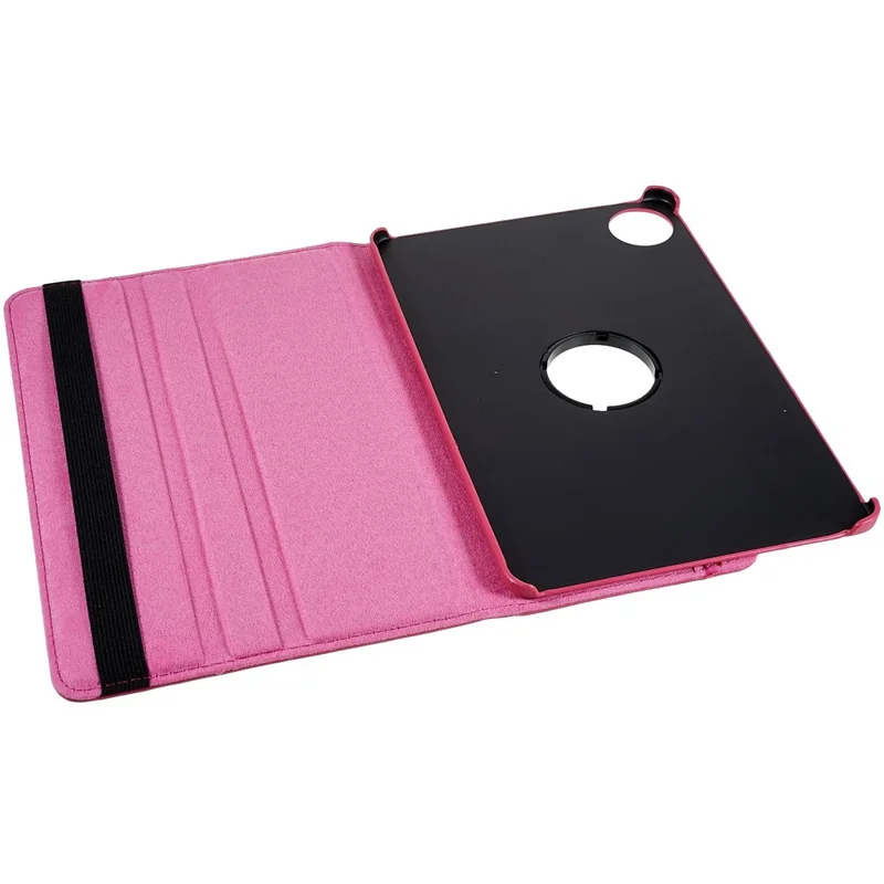 For Huawei MatePad 11 (2021) Anti-scratch Leather Tablet Case 360-degree Rotating Anti-wear Protective Shell with Stand - Rose