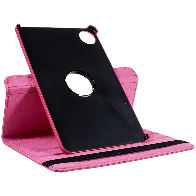 For Huawei MatePad 11 (2021) Anti-scratch Leather Tablet Case 360-degree Rotating Anti-wear Protective Shell with Stand - Rose