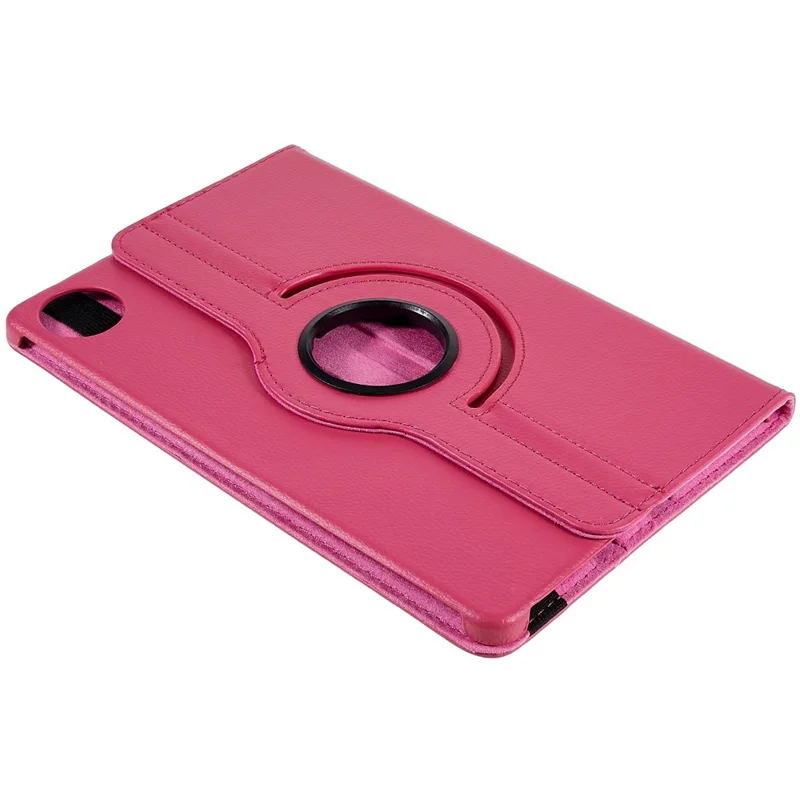 For Huawei MatePad 11 (2021) Anti-scratch Leather Tablet Case 360-degree Rotating Anti-wear Protective Shell with Stand - Rose