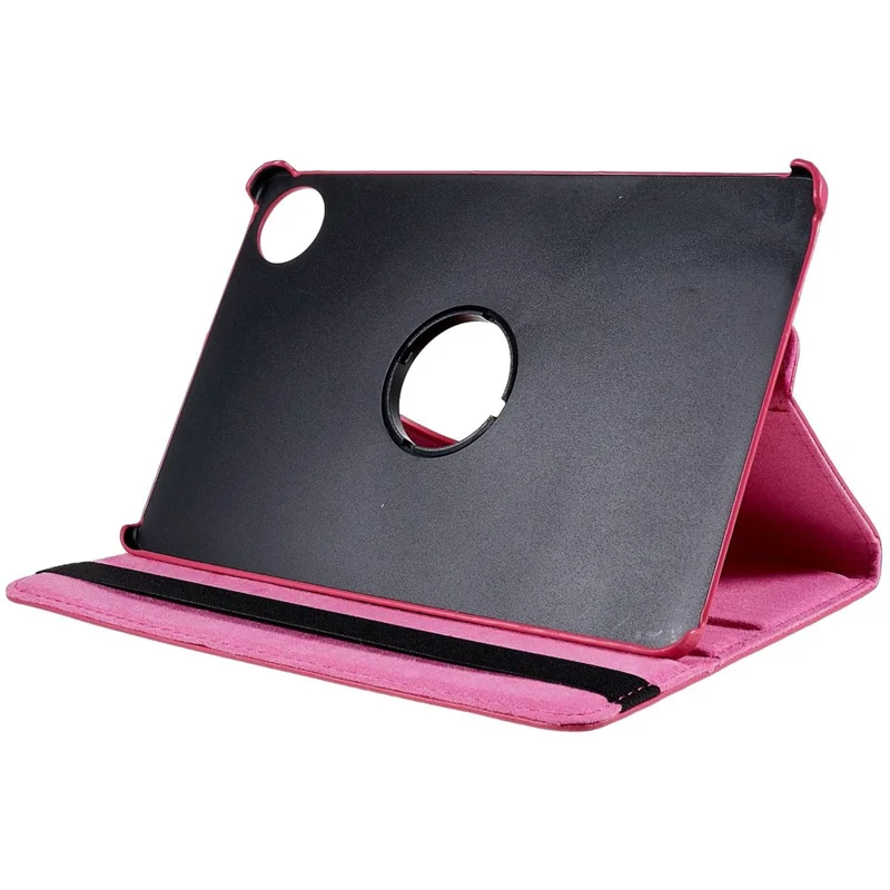For Huawei MatePad 11 (2021) Anti-scratch Leather Tablet Case 360-degree Rotating Anti-wear Protective Shell with Stand - Rose