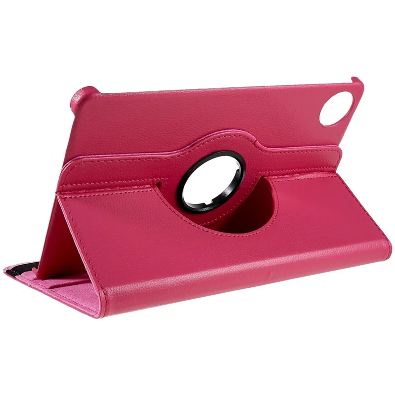 For Huawei MatePad 11 (2021) Anti-scratch Leather Tablet Case 360-degree Rotating Anti-wear Protective Shell with Stand - Rose