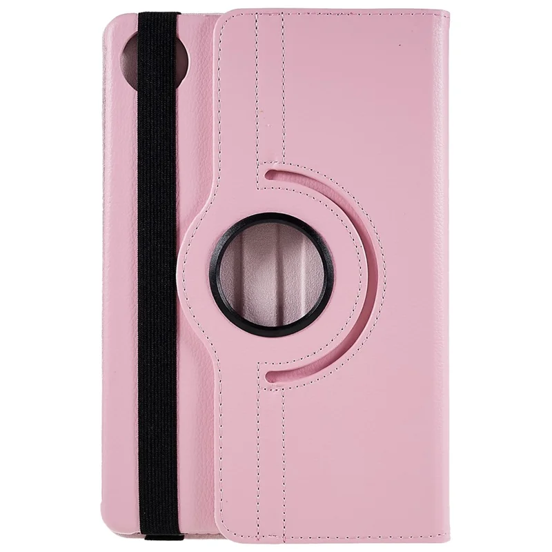 For Huawei MatePad 11 (2021) Anti-scratch Leather Tablet Case 360-degree Rotating Anti-wear Protective Shell with Stand - Pink