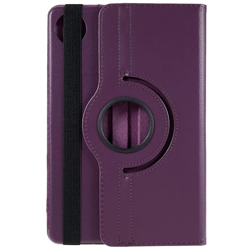 For Huawei MatePad 11 (2021) Anti-scratch Leather Tablet Case 360-degree Rotating Anti-wear Protective Shell with Stand - Purple