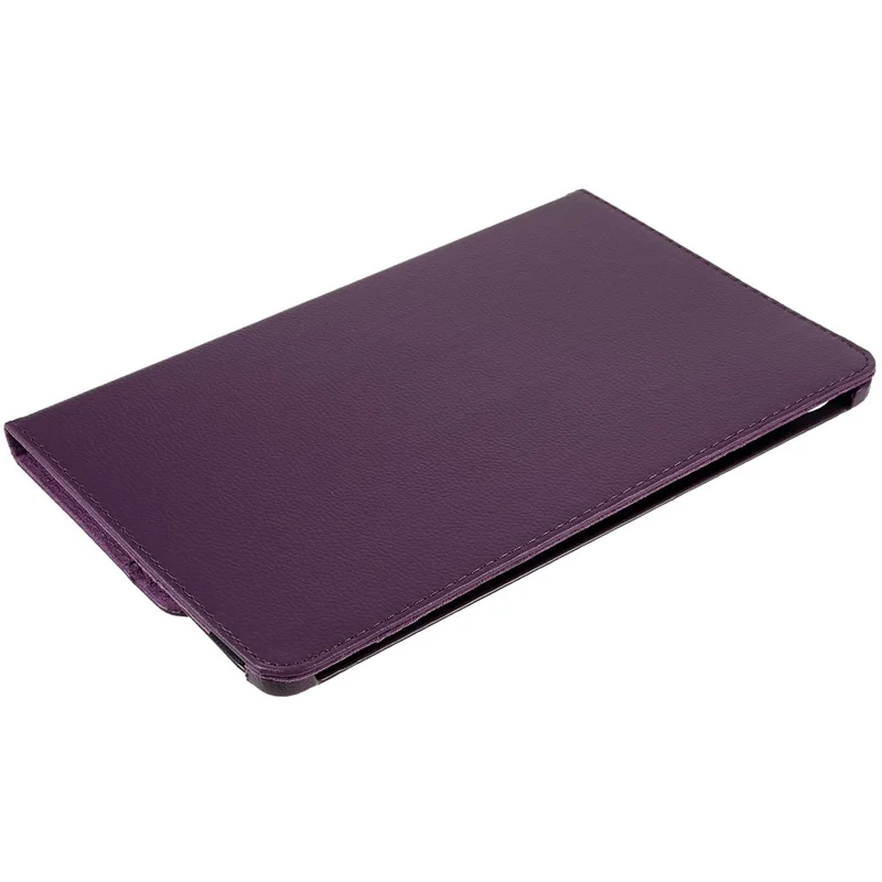 For Huawei MatePad 11 (2021) Anti-scratch Leather Tablet Case 360-degree Rotating Anti-wear Protective Shell with Stand - Purple