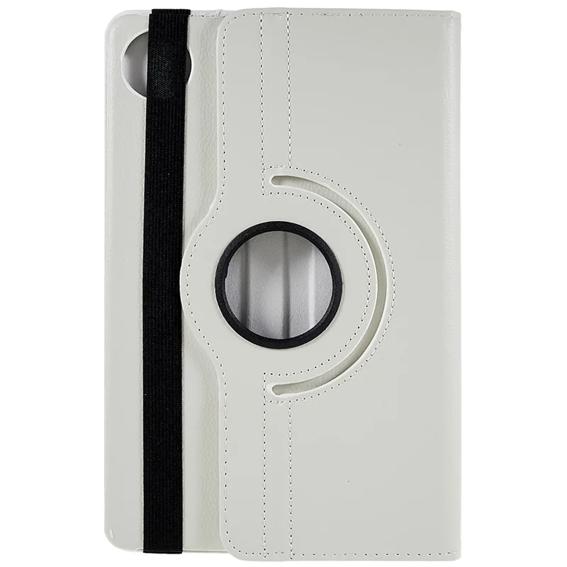 For Huawei MatePad 11 (2021) Anti-scratch Leather Tablet Case 360-degree Rotating Anti-wear Protective Shell with Stand - White