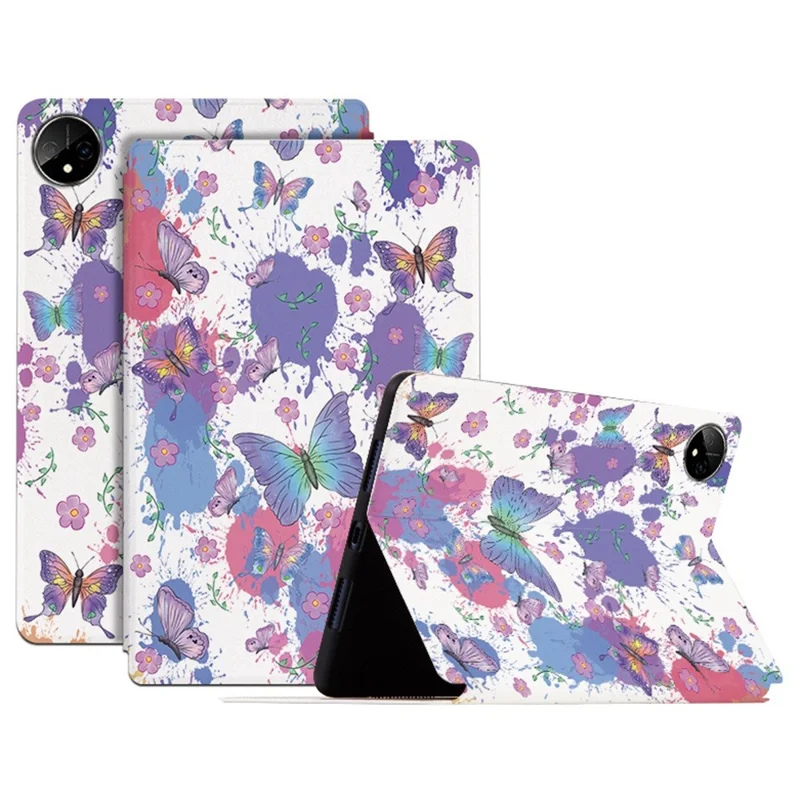 Shockproof Case for Huawei MatePad Pro 11 (2022) Butterfly Printed Protective Cover Anti-drop Tablet Case with Stand - Brilliant Butterfly