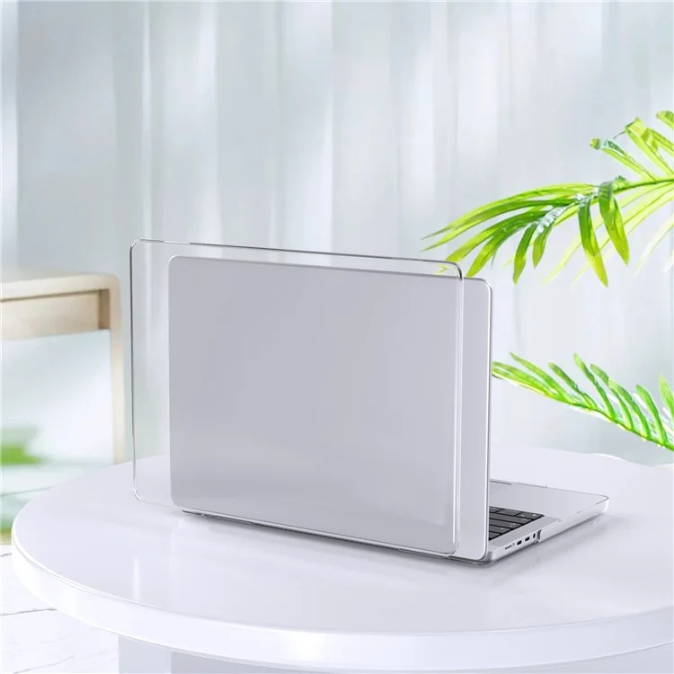 LENTION For MacBook Pro 16 inch (2024) (2023) (2021) Laptop Plastic Case Front and Back Transparent Protective Notebook Cover