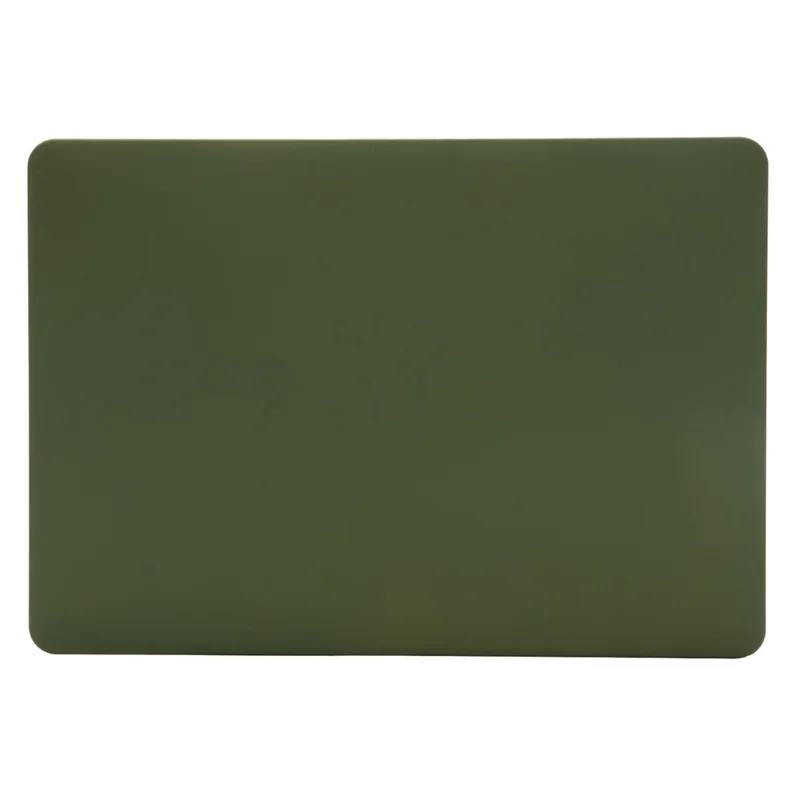 For MacBook Air 13 inch (2026) A3449 / (2025) A3240 / (2024) A3113 / (2022) A2681 Laptop Case Dust-Proof Hard PC Protective Notebook Cover - Avocado Green