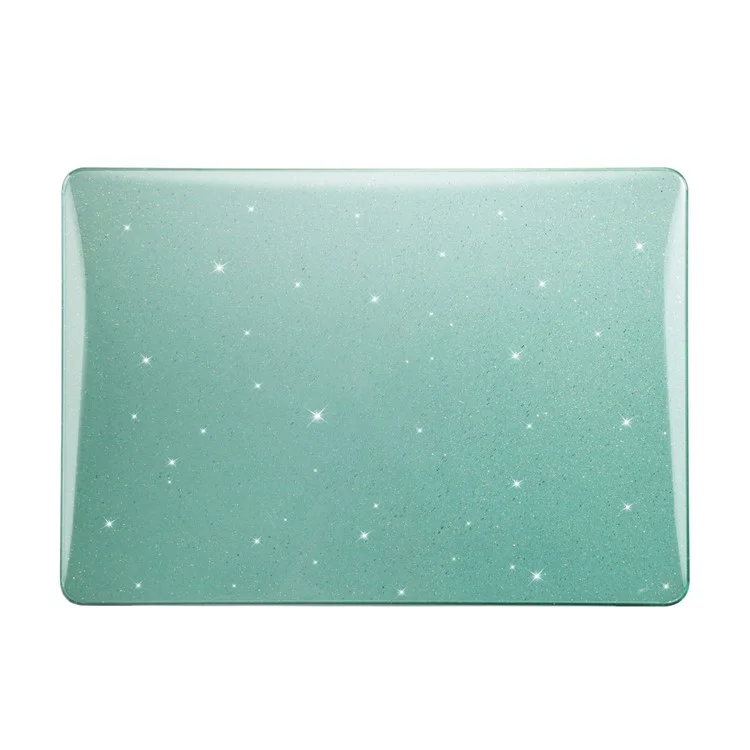Caso de Proteção Para MacBook Air 13 Polegadas (2022) (A2681), PC Rígido PC de Cobertura Completa Laptops de Design de Céu Estrelado - Midnight Green