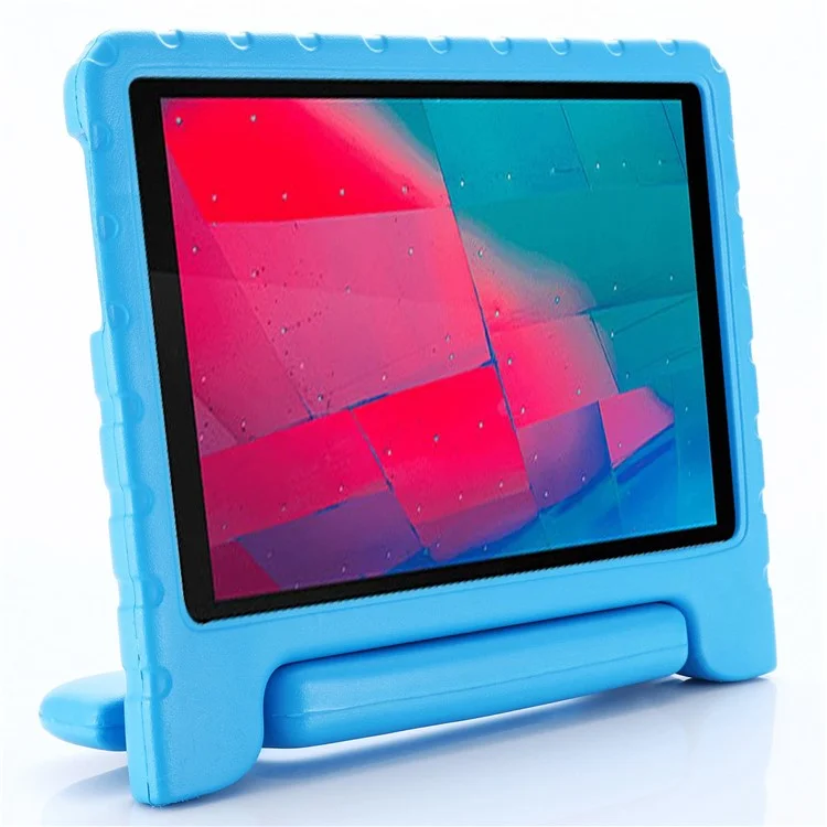 For Lenovo Tab M10 (Gen 3) TB-328FU / TB-328XU Handle Kickstand Protective Case EVA Tablet Cover - Blue