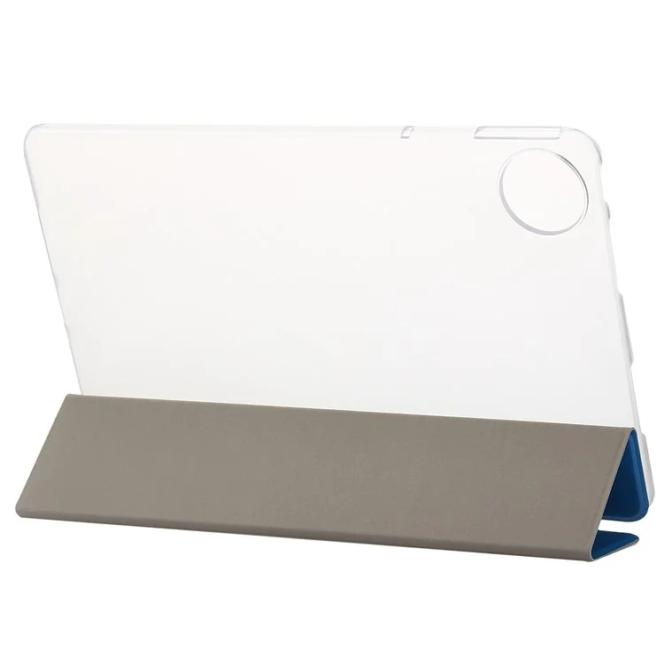 Für Huawei Matepad Pro 11 (2022) Seiden Textur Schutzhülle PU Leder Tri-fold Stand Folio Cover - Rosa