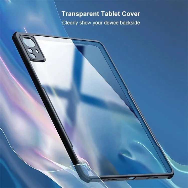 Custodia Antidrop Xundd Per Xiaomi Pad 5 Pro 12.4 (2022) Copertura a Prova di Shock TPU Acrilico Transparente Tablet Case