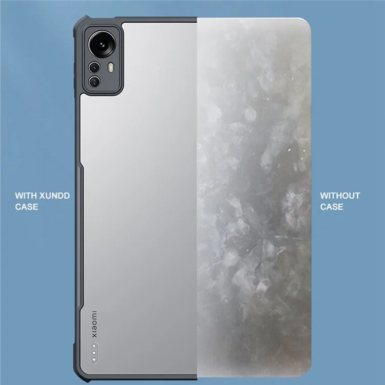 Custodia Antidrop Xundd Per Xiaomi Pad 5 Pro 12.4 (2022) Copertura a Prova di Shock TPU Acrilico Transparente Tablet Case