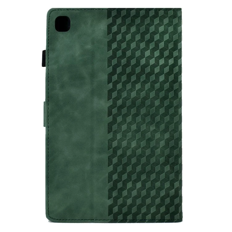 For Samsung Galaxy Tab S6 Lite (2024) / S6 Lite (2022) / S6 Lite (2020) (SM-P610 / 615) Leather Case Pattern Imprinted Stand - Green