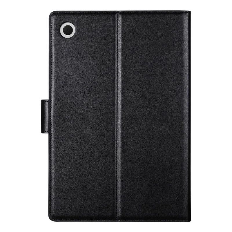 HANMAN Mill Series for Samsung Galaxy Tab A8 10.5 (2021) / (2022) PU Leather Tablet Case Stand Wallet Full Protection Cover - Black