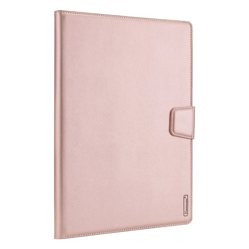 HANMAN Mill Series for Samsung Galaxy Tab A8 10.5 (2021) / (2022) PU Leather Tablet Case Stand Wallet Full Protection Cover - Rose Gold