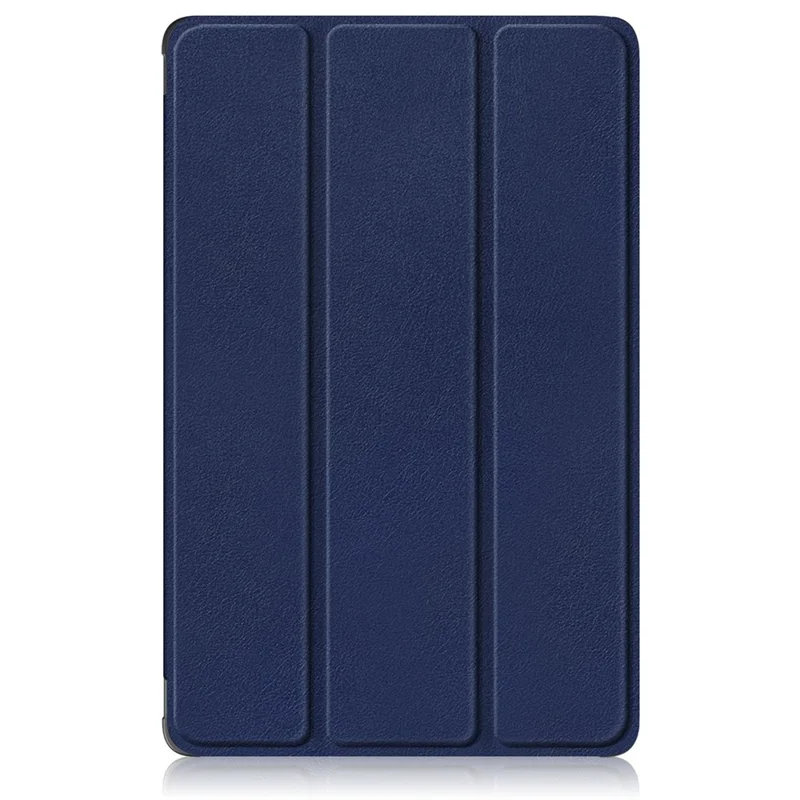 For Xiaomi Redmi Pad 10.6 PU Leather Full Protection Tablet Case Tri-fold Stand Auto Wake / Sleep Protective Cover - Dark Blue