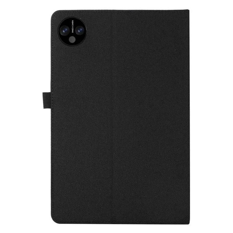 Para Huawei Matepad Pro 11 (2022) Textura de Textura de Textura Casa Combate Catação PU Cartura Anti-rurck Tape - Preto