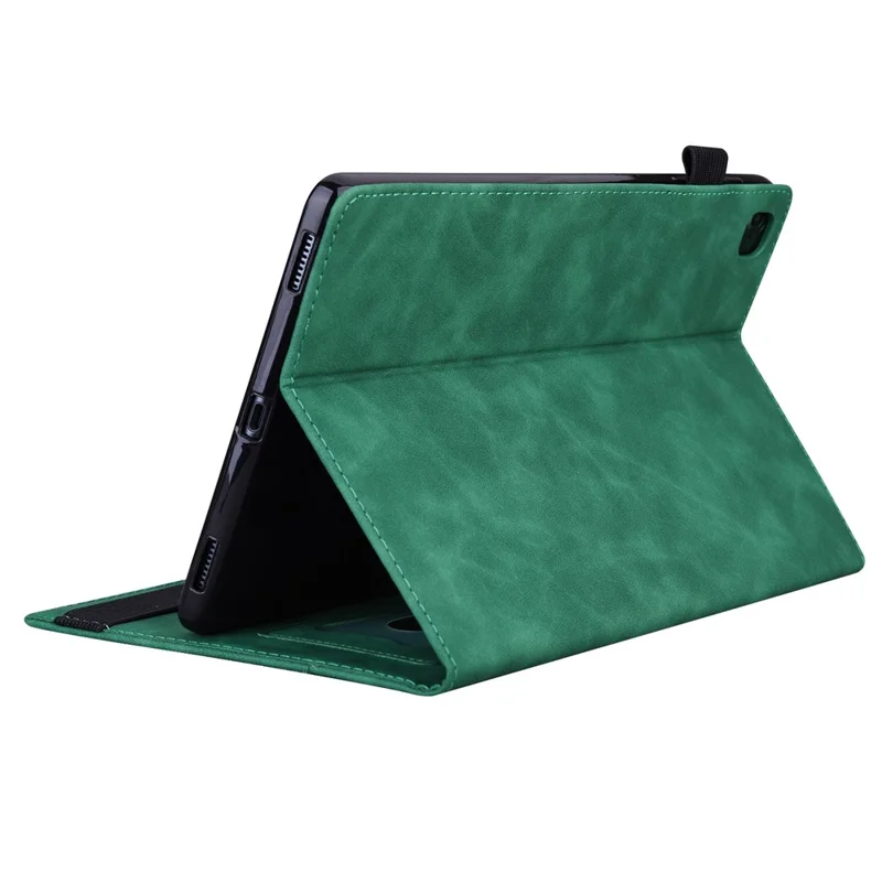 Per il Portafoglio di Protezione Antiscratch Per Supporto Per Tavoletto Per Tavoletta Per Tavoletta in Pelle Xiaomi Con Supporto a Matita e Chiusura a Banda Elastica - Verde