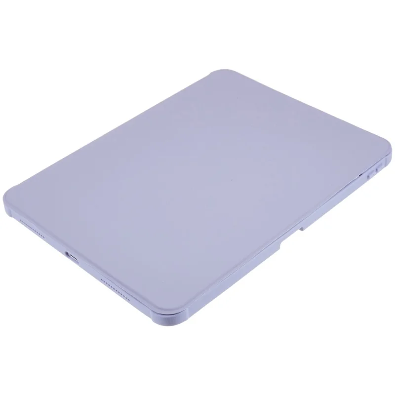 For iPad Air 11 (2026) / (2025) / (2024) / Air (2022) / (2020) Auto Wake and Sleep Tablet Case Kickstand PU Leather Cover - Purple