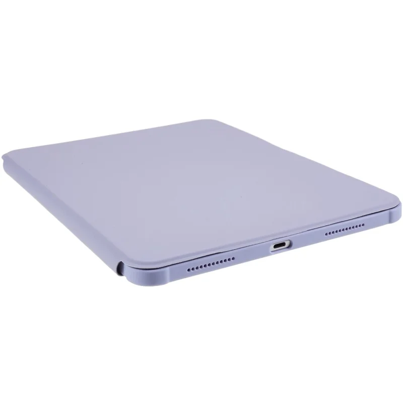 For iPad Air 11 (2026) / (2025) / (2024) / Air (2022) / (2020) Auto Wake and Sleep Tablet Case Kickstand PU Leather Cover - Purple