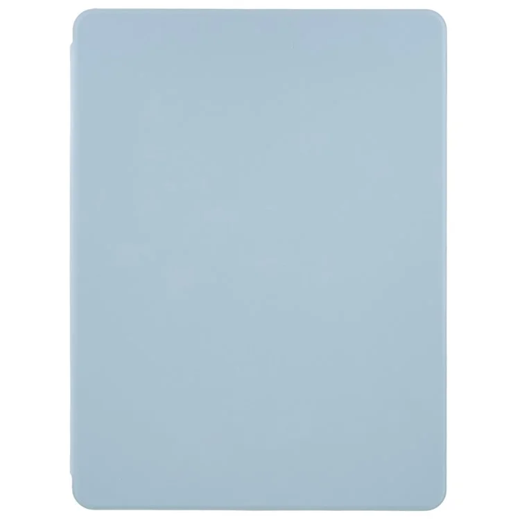 For iPad 10.2 (2021) / (2019) / (2020) Rotary Kickstand Tablet Case PU Leather + TPU + Acrylic Anti-Drop Protective Cover - Baby Blue