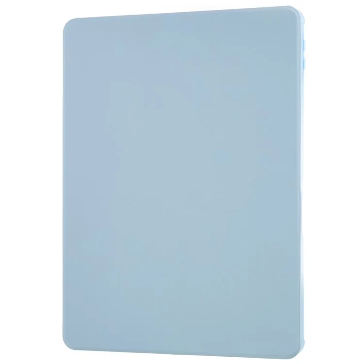 For iPad 10.2 (2021) / (2019) / (2020) Rotary Kickstand Tablet Case PU Leather + TPU + Acrylic Anti-Drop Protective Cover - Baby Blue