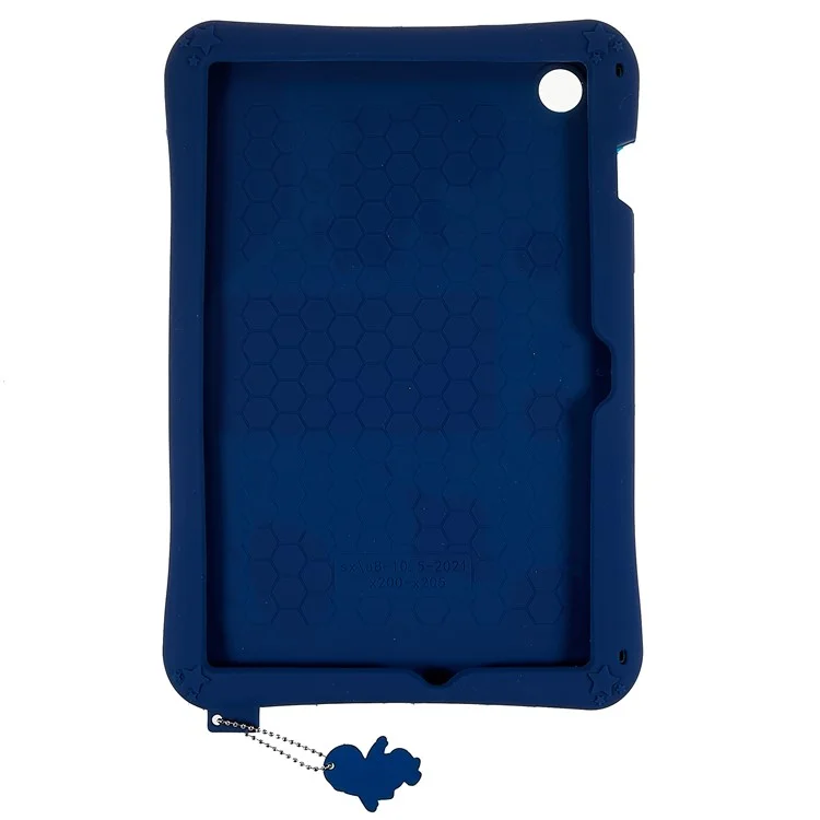 Para Samsung Galaxy Tab A8 10.5 (2021) Case de Tableta de Kickstand Cartoon Universo Space Patrón de Choque de Silicona a Prueba de Choque