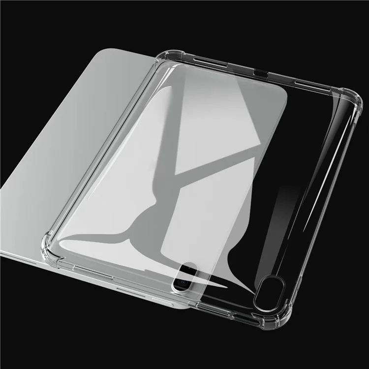 For iPad 10.9 (2022) / iPad 10th Gen Soft TPU Transparent Case Corner Protection Shockproof Back Cover Shell