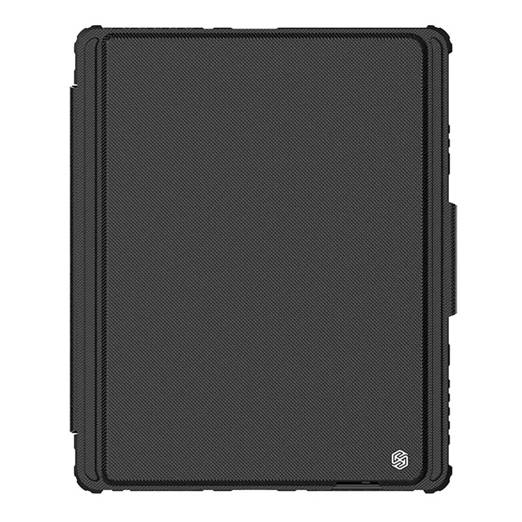 Nillkin Para Ipad Pro 12.9 (2020) /(2021) /(2021) Combo Combinado de Parachoques Case Auto Wake / Cubierta de Stand Anti-scratch Cubierta a Prueba de Golpes de Sueño