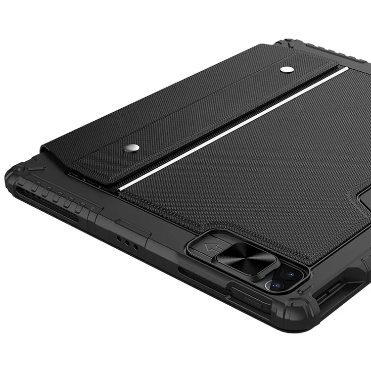 NILLKIN Per iPad Pro 12.9 (2020) / (2021) / (2022) Bumper Combo Tastiera Case Auto Wake / Sleep Custodia Antiurto Anti-Graffio Stand Case