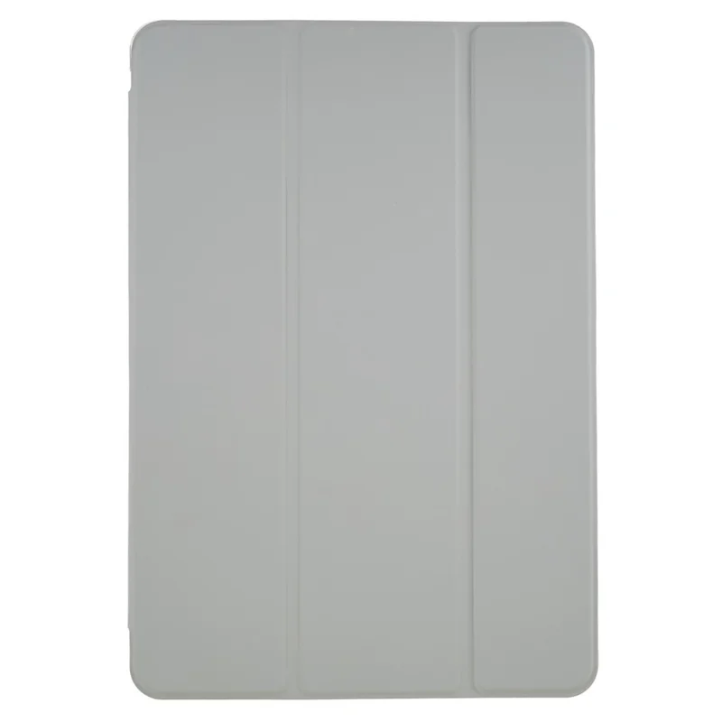 Capa para Tablet em Couro PU com Suporte Triplo e Proteção Total para Xiaomi Pad 5 Pro 12.4 (2022), Capa Traseira Fosca em TPU - Cinzenta
