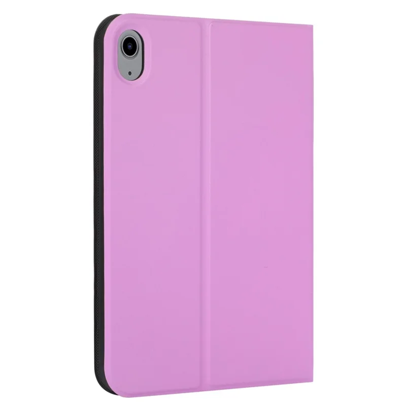 For iPad (2025)/10.9 (2022) Case PU Leather Adjustable Stand Tablet Protective Cover - Purple