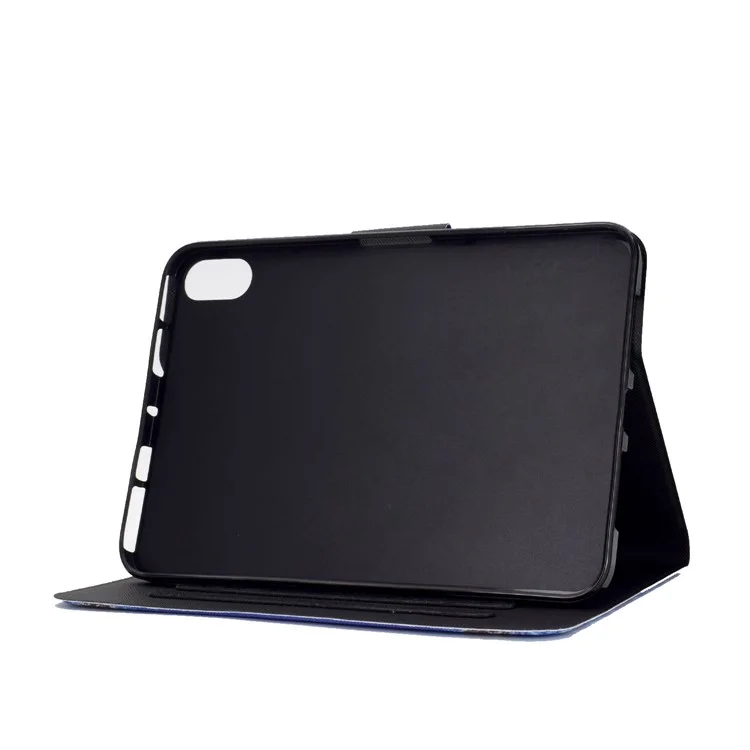 Para iPad 10.9 (2022) / iPad 10ª Geração Padrão de Impressão Capa de Tablet de Couro PU Dobrável com Suporte Dobrável Capa Protetora com Porta-Cartões - Quicksand Amoroso